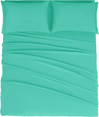 Vista 54 de Mejoroom Juego de sábanas tamaño individual – Sábanas individuales de Hotel Collection – Sábanas y fundas de almohada con sábana bajera de bolsillo