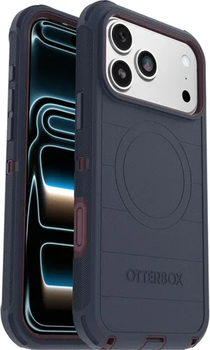Vista 7 de OtterBox Funda para iPhone 17 Defender Pro Series - Negro - Funda para iPhone resistente, resistente y duradera, se ajusta a MagSafe
