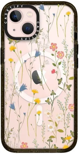 Vista 62 de CASETiFY Impact - Funda para iPhone 13 [protección contra caídas de 6.6 pies/compatible con Magsafe] Black Kingsnake, color negro transparente
