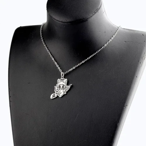 Vista 4 de KEYCHIN Manana Sera Bonito Collar de Música Latina Cantante Fans Regalos Latino Hada Música Álbum Joyería
