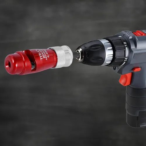 Vista 6 de 3 piezas de pelacables de cable, herramienta de desmontaje de cables de aleación de aluminio con llave, taladro eléctrico portátil, herramienta