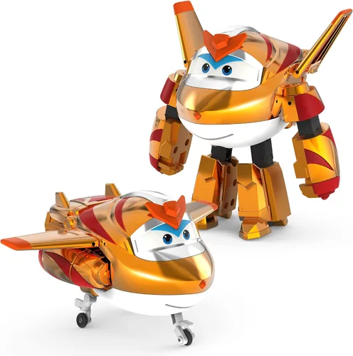 Vista 11 de Super Wings Toys Tino - Dinosaurio de 15 pulgadas, temporada 6, nuevo personaje, figuras de acción de Dinasour con niebla de agua, luz intermitente