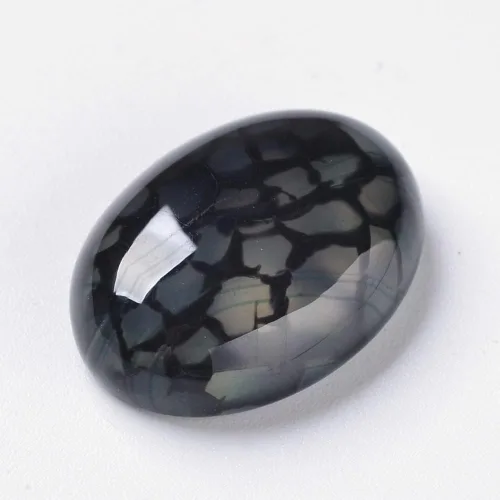 Vista 2 de Crafans Flat Back Gemstone Oval Cabochons Natural Stone Cabochons Healing Power Stone Chakra Crystal for Crafts DIY Jewelry Making Supplies