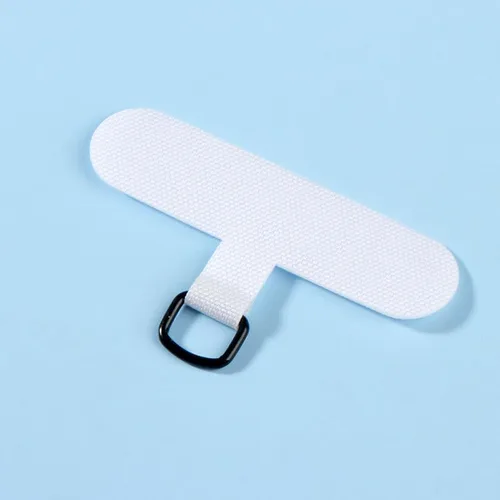 Vista 7 de Correa de muñeca bohemia de macramé, cordón para teléfono celular con 2 pestañas de sujeción, pulsera hecha a mano para niñas