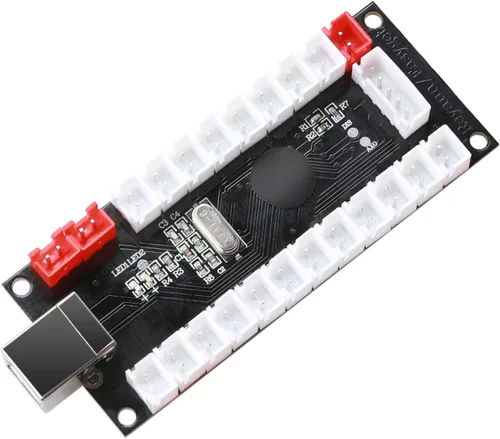 Vista 4 de Easyget Zero Delay Arcade Game USB Encoder PC a Joystick para MAME y Frambuesa Pi Retropie Proyectos de ajuste perfecto SANWA Partes