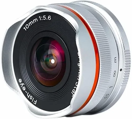 Vista 8 de Brightin Star 7.5mm F2.8 III Lente Ultra Gran Angular Fisheye para Montura Nikon Z Cámaras Sin Espejo, Lente Manual de Enfoque Fijo APS-C Compatible