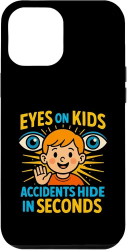 Vista 26 de Eyes on Kids Child Safety Gift for Moms, Granny, Grandad Case for iPhone 16
