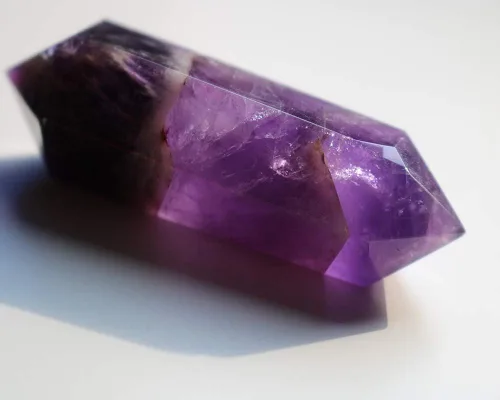 Vista 15 de StoneStory Figura de prisma facetada de punto de cristal curativo de ojo de tigre natural, paquete de 2 piedras preciosas de reiki, ojo de tigre