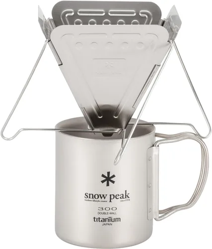 Vista 7 de Snow Peak, café por goteo, plegable, para hombres.