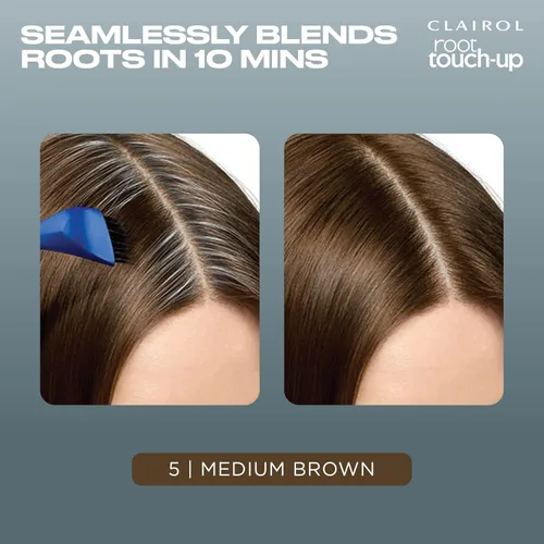 Vista 120 de Clairol Root Touch-Up de Nice'n Easy Tinte Permanente para el Cabello, 10 Rubio Extra Claro, Paquete de 1 Clairol Root Touch Up - Tinte permanente