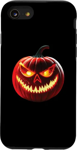 Vista 18 de Halloween Costume Scary Spooky Jack O Lantern Face Pumpkin Case for iPhone 17