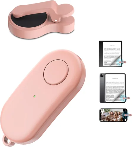 Vista 12 de Volteador de página con control remoto para Kindle Paperwhite, Oasis, Kobo eReaders, accesorios de volteador de página para Kindle, compatible