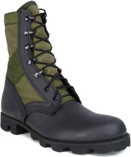Vista 11 de MCRAE Bota de combate Legacy con suela de Panamá Cordura negro-negro