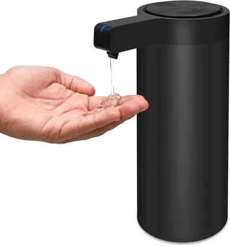 Vista 8 de Dispensador automático de jabón de acero inoxidable con sensor, dispensador de jabón infrarrojo, eléctrico, IPX5, impermeable, USB-C, sensor
