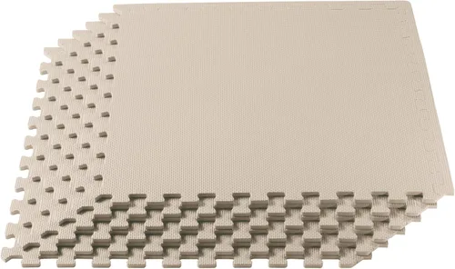 Vista 15 de We Sell Mats - Baldosas multiusos de espuma EVA con un grosor de 0.5 pulgadas, alfombrillas entrelazadas para gimnasios de interior y para el hogar