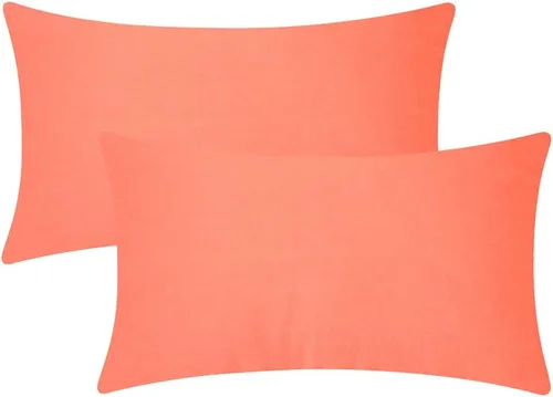 Vista 23 de Juego de 2 fundas de almohada de terciopelo para sofá y cama, 18 x 18 pulgadas, color aguamarina