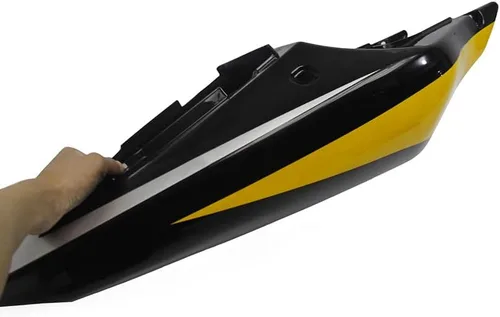 Vista 8 de Carenados de plástico ABS de inyección para Suzuki 2000 2001 2002 2003 GSXR 600 GSXR 750 01 02 03 GSX-R600 GSX-R750 Kits de cuerpo completo amarillo