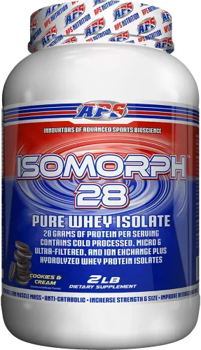 Vista 20 de APS Nutrition Isomorph 28 Batido de chocolate, 2 libras