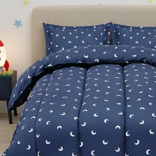 Vista 17 de Utopia Bedding - Juego de edredón de unicornio para todas las estaciones con 2 fundas de almohada, juego de cama de 3 piezas de microfibra cepillada