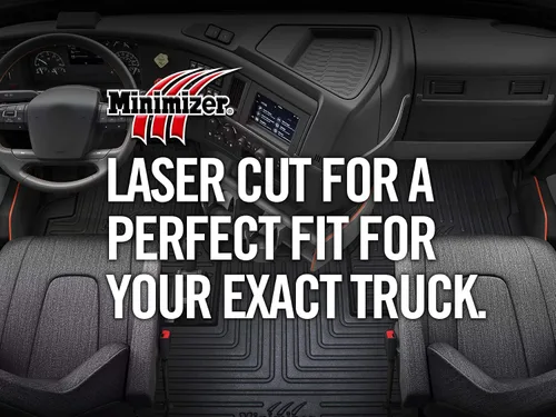 Vista 3 de Minimizer Alfombrillas Freightliner M2-106 2003-2020; M2-112 2003-2020; 108SD 2013-2020; 114SD 2013-2020; Parte #10002247