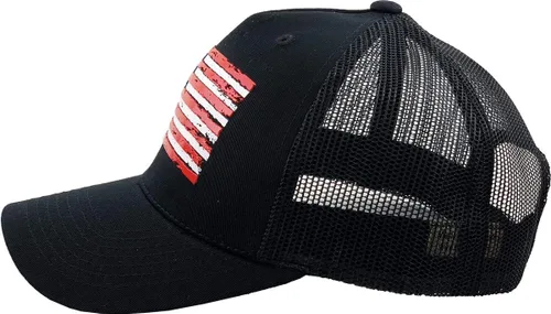 Vista 116 de KBETHOS Tactical Operator Collection USA Fishing Mesh Ballcap Flag Patch America Outdoors Trucker Baseball Cap