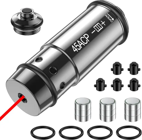 Vista 9 de Cartucho de entrenamiento láser 9MM/380ACP/45ACP/12GA/40S & W Sistema de entrenamiento de fuego seco para práctica de fuego seco y entrenamiento