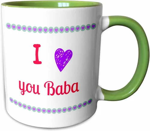 Vista 10 de 3dRose RinaPiro - Citas - Te amo baba, abuela abuela - Tazas (mug_212700_4)