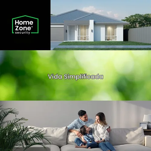 Vista 8 de Home Zone Living - Luz LED con sensor de movimiento de 3 cabezales, 3500 lúmenes, para exteriores, color blanco