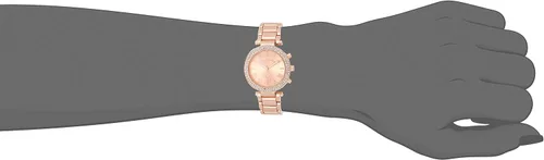 Vista 4 de US Polo Assn Reloj de vestir de mujer de cuarzo con tonos dorados modelo USC40170