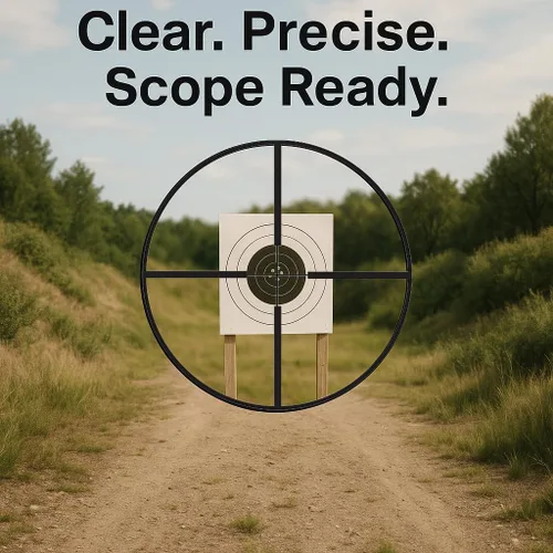 Vista 3 de Barska Huntmaster Alcance de rifle – Duradero, impermeable, a prueba de niebla, a prueba de golpes, sin paralaje a 100 yardas, campana ocular