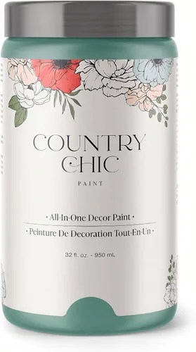 Vista 112 de Country Chic - Pintura a la tiza todo en uno para muebles y armarios, ecológica, acabado mate, con primer y sellador, para madera y metal, Alchemist