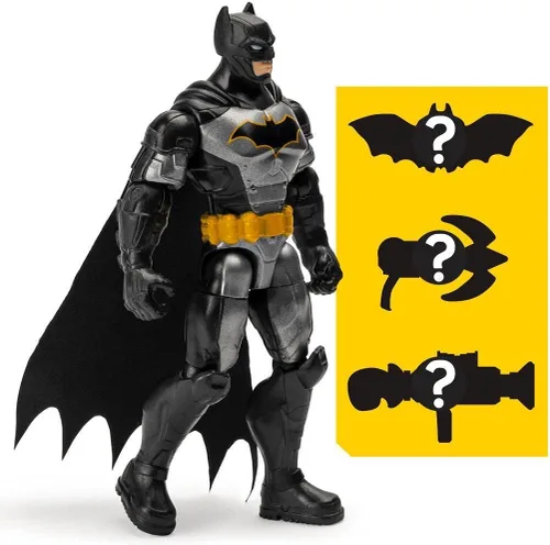 Vista 3 de DC Batman 2020 Rebirth Tactical Batman Figura de acción de 4 pulgadas por Spin Master
