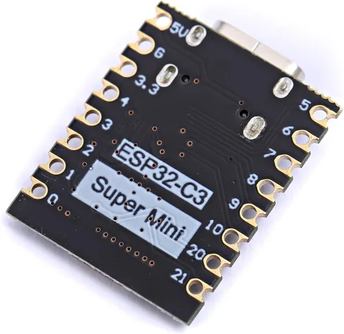Vista 5 de Placa de desarrollo Teyleten Robot ESP32-C3 Placa de desarrollo ESP32 Supermini Placa de desarrollo ESP32 WiFi Bluetooth 3 piezas