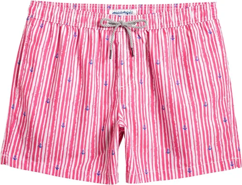 Vista 19 de maamgic Mens Swim Trunks 5" Quick Dry Beach Shorts Bathing Suits with Mesh Lining Pockets