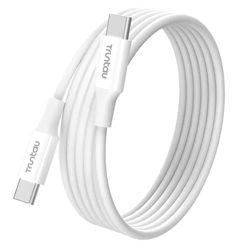Vista 29 de Cable de carga rápida de nailon trenzado USB A a USB C de 3 pies, compatible con iPhone 17/17 Pro/16e/16 Plus/15 Pro/15, Samsung Galaxy