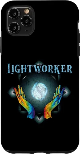 Vista 13 de Funda para iPhone 16 Energy Chakra Holistic Healing Hands Lightworker Reiki