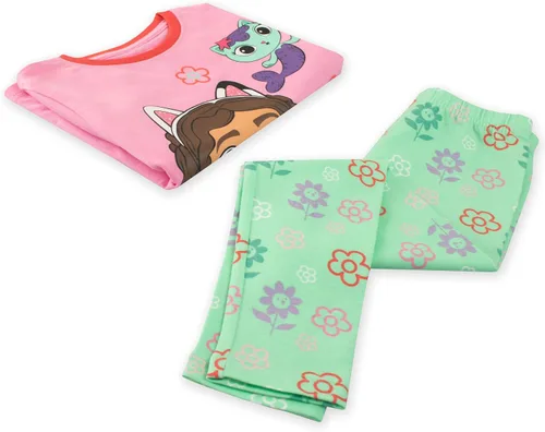 Vista 8 de DreamWorks Conjunto de camiseta y leggings para niñas Gabbys Dollhouse Conjunto de camiseta y pantalones para niños