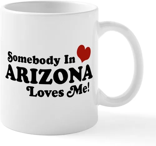 Vista 13 de CafePress ARIZONA Mugs Taza de café de cerámica de 11 oz (11.0 fl oz)