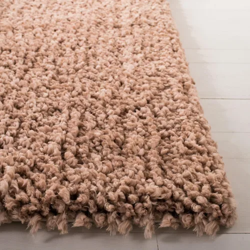 Vista 7 de SAFAVIEH Popcorn Shag Collection - Alfombra decorativa, 2 x 3 pies, beige, hecha a mano, 1.8 pulgadas de grosor, ideal para zonas de alto tráfico