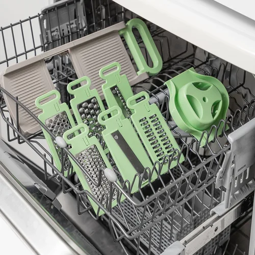 Vista 8 de Mandolina-Rallador Plegable 6 en 1 Choppie InnovaGoods