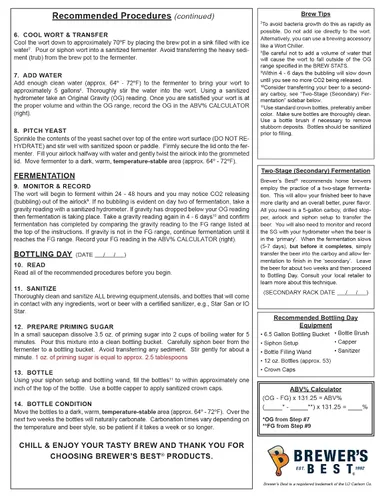 Vista 4 de Brewer's Best BIK-1023 Kit de ingredientes para preparación casera de cerveza