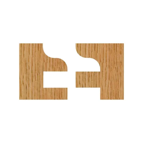 Vista 2 de Whiteside 6005 Tradicional Stile & Rail Set 7/8CL 1/2SH 2FL