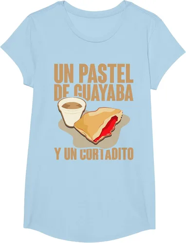 Vista 46 de Funny Cuban Coffee Guayaba Guava Breakfast T Shirt T-Shirt Asphalt Grey