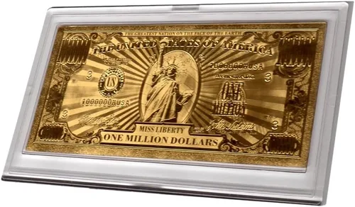 Vista 2 de American Art Classics Billete conmemorativo del millón de dólares de oro