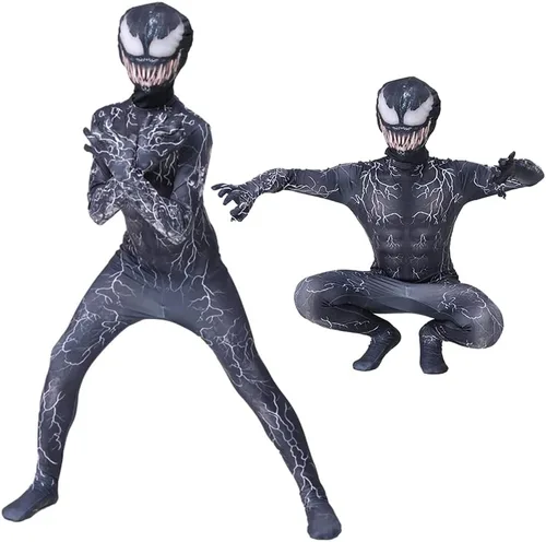 Vista 3 de YAVKELMY Kids Costumes Halloween Cosplay Costumes Children's Performance Bodysuits