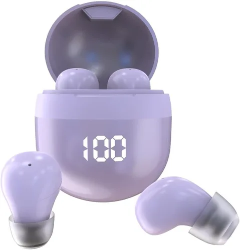 Vista 4 de Mini auriculares invisibles inalámbricos Bluetooth, auriculares para Dorado
