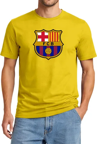 Vista 19 de Icon Sports Officially Licensed FC Barcelona Cotton T-Shirt - Unisex Adult