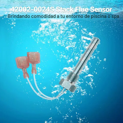 Vista 7 de Funmit 42002-0024S Sensor de Flue de Pila de Reemplazo para Sistema Eléctrico de Calentadores de Piscina y Spa Pentair Sta-Rite MasterTemp