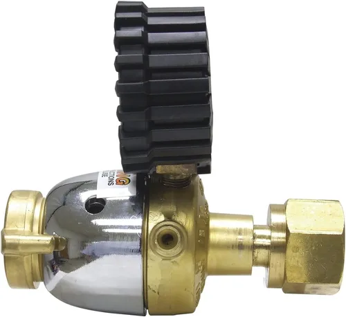 Vista 4 de Uniweld Regulador de oxígeno de la serie RO Patriot con conexión de salida "A" y entrada 540 CGA