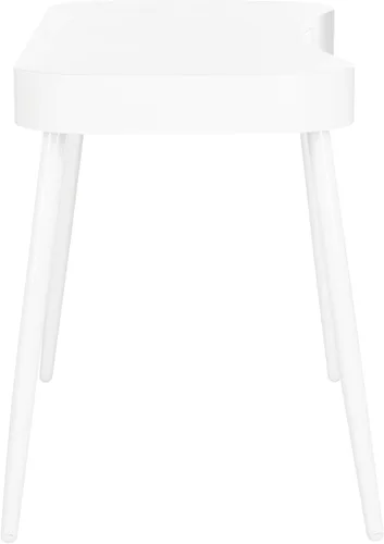 Vista 7 de Safavieh Home Collection Madan Mid-Century - Escritorio blanco escandinavo con un cajón